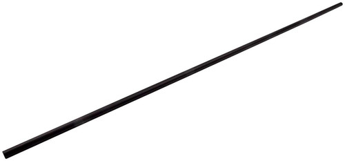 Shifter Rod - 30 in Long - 3/8-24 in Right / Left Hand Thread - Aluminum - Black Anodized - Each