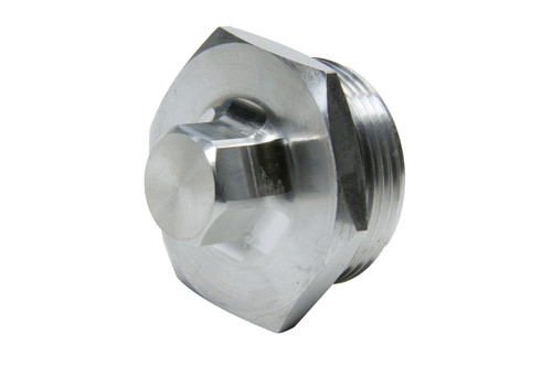 Inspection Plug - Hex Head - O-Ring Seal - Aluminum - Natural - Tiger 10 in Side Bells - Each