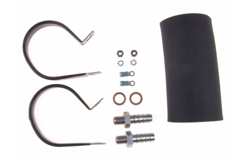 Fuel Pump Installation Kit - Barb Fittings / Hardware / Pump Mounts / Pump Sleeve - Walbro In-Line Fuel Pumps - Kit