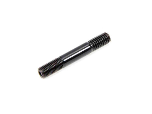 Stud - 3/8-16 and 3/8-24 in Thread - 2.5 in Long - Broached - Chromoly - Black Oxide - Universal - Each
