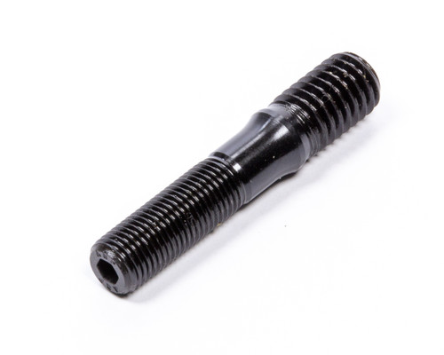 Stud - Neckdown - 3/8-24 and 7/16-14 in Thread - 2.25 in Long - Chromoly - Black Oxide - Universal - Each