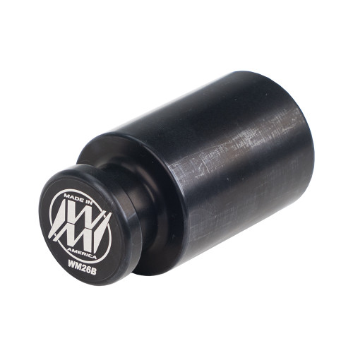 Tailshaft Housing Plug - Transmission - 1.890 in Diameter - Aluminum - Black Anodized - Universal - Each