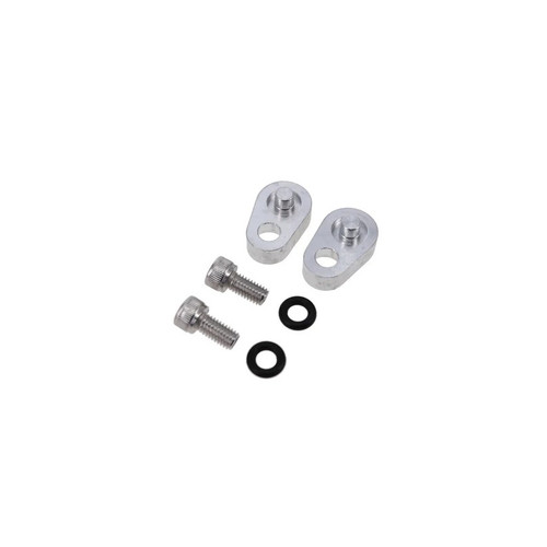 Steam Port Block Off - Hardware / O-Rings - Aluminum - Natural - GM LS-Series - Kit