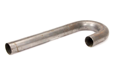 Exhaust Bend - J-Bend - Mandrel - 2 in Diameter - 3 in Radius - 3 x 15 in Legs - 18 Gauge - Steel - Each Exhaust Bend - J-Bend - Mandrel - 2 in Diameter - 3 in Radius - 3 x 15 in Legs - 18 Gauge - Steel - Each
