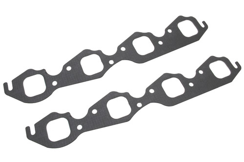 Exhaust Manifold / Header Gasket - 1.700 x 1.730 in Square Port - Steel Core Laminate - Big Block Chevy - Pair