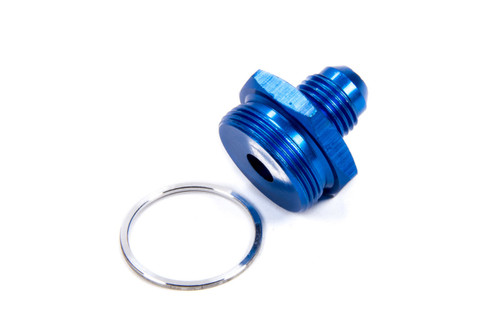 Fitting - Adapter - Straight - 6 AN Male to 1-20 in Male - Aluminum - Blue Anodized - Each