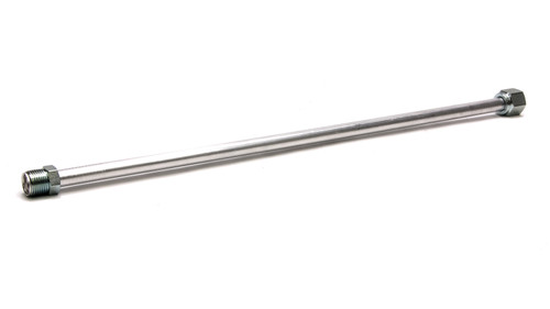 Refrigerant Hard Line - U-Bend Em - 18 in Long - 8 AN Male O-Ring / Female O-Ring Fittings - Aluminum - Natural - Each