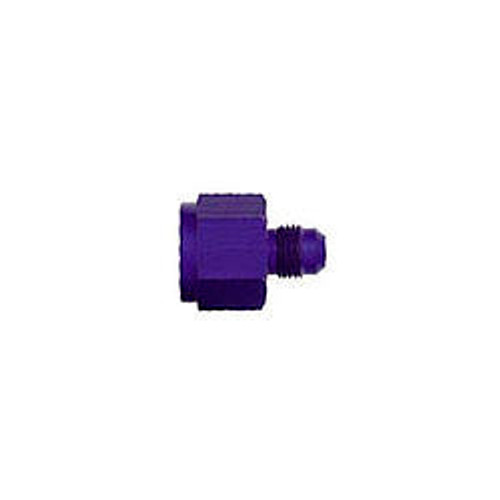 Fitting - Adapter - Straight - 10 AN Female to 8 AN Male - Aluminum - Blue Anodized - Each