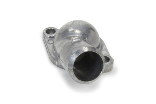 Water Neck - 75 Degree - 1-1/2 in ID Hose - Gasket Seal - Aluminum - Natural - Chevy V8 - Each