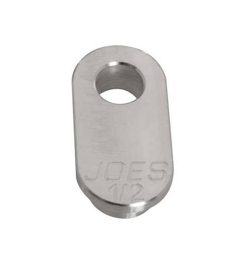 Control Arm Caster Slug - 1/2 in ID Hole - 1/2 in Offset - Aluminum - Natural - Joes Slotted A Plate - Each