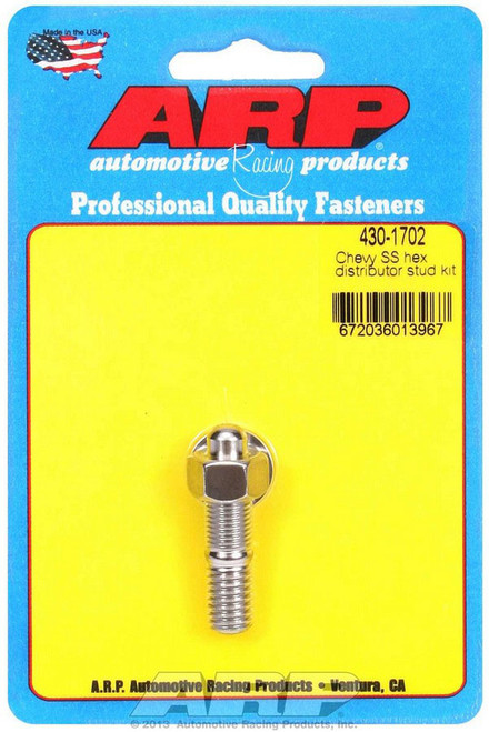 Distributor Stud - Hex Nuts - Stainless - Polished - GM V6 / V8 - Each