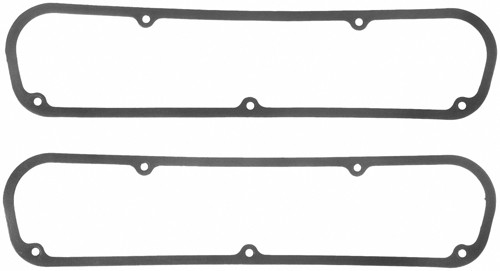 Valve Cover Gasket - 0.190 in Thick - Rubber Coated Fiber - Small Block Mopar - Pair