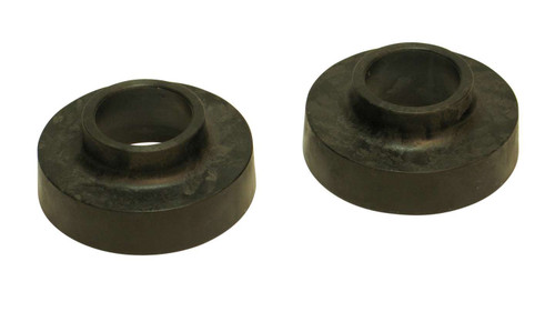 Coil Spring Spacer - 1 in Height - Polyurethane - Black - Rear - GM Fullsize SUV 2000-17 - Pair
