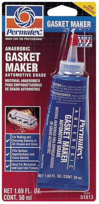 Sealant - High Temperature Anaerobic - Anaerobic - 50 ml Tube - Each