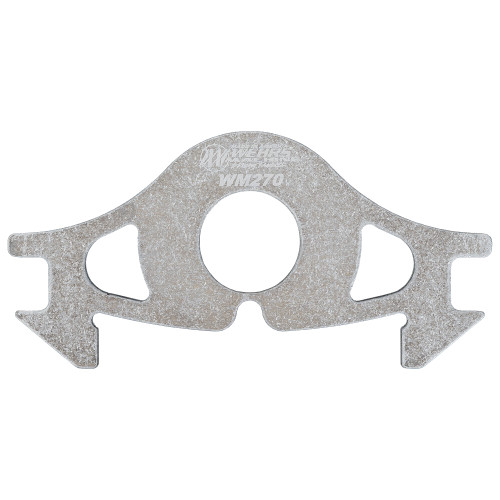 Brake Caliper Spacer - Metric - 0.250 in Thick - Aluminum - Natural - Narrow Rotors - Each Brake Caliper Spacer - Metric - 0.250 in Thick - Aluminum - Natural - Narrow Rotors - Each