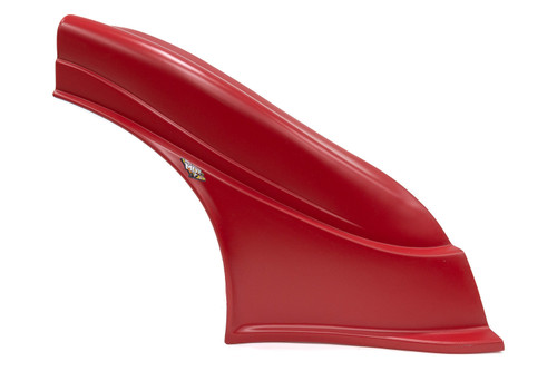 Fender - Passenger Side - MD3 - New Style - Plastic - Red - Dirt Late Model - Each