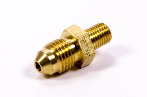 Fitting - Adapter - Straight - 4 AN Male to 1/16 in NPT Male - Brass - Natural - Each