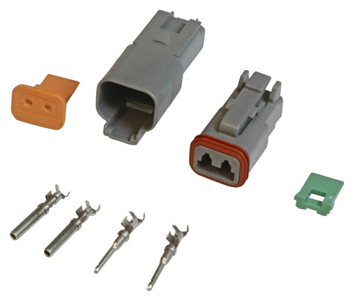 Electrical Connector - Deutsch Connector - 2 Pin - 16 Gauge - Kit