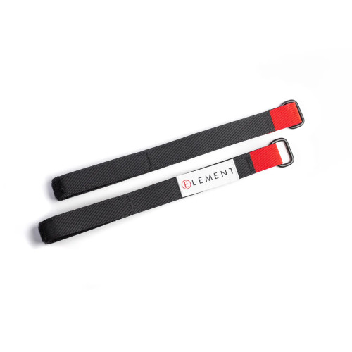 Fire Extinguisher Mount - Tactical - Straps - Hook and Loop - Nylon - Black - Element E50 / E100 Extinguishers - Pair