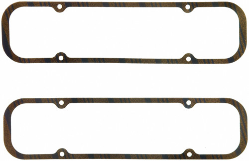 Valve Cover Gasket - 0.125 in Thick - Cork / Rubber - Pontiac V8 - Pair