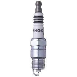 Spark Plug - NGK Iridium IX - 14 mm Thread - 0.460 in Reach - Tapered Seat - Stock Number 7177 - Resistor - Each