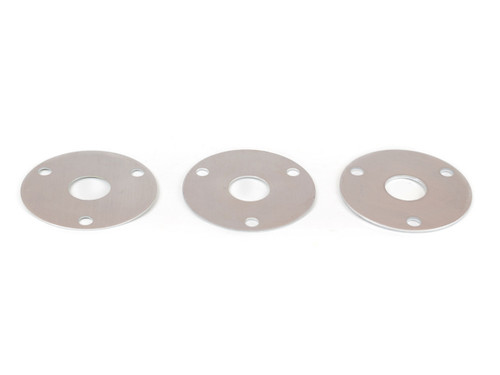 Crankshaft Pulley Spacer - 0.063 / 0.125 and 0.188 in Thick - Aluminum - Natural - Universal - Set of 3