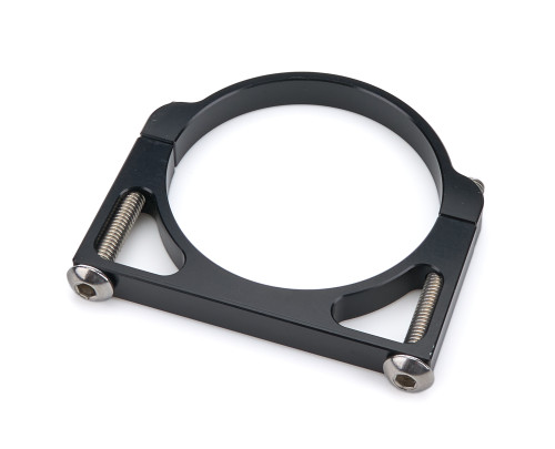 Knee Guard Mount - 2 in ID - Clamp-On - Hardware Included - Aluminum - Black Anodized - Each