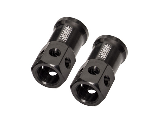 Nut - 3/8-16 in Thread - Aluminum - Black Anodized - Quick Change Gear Covers - Pair