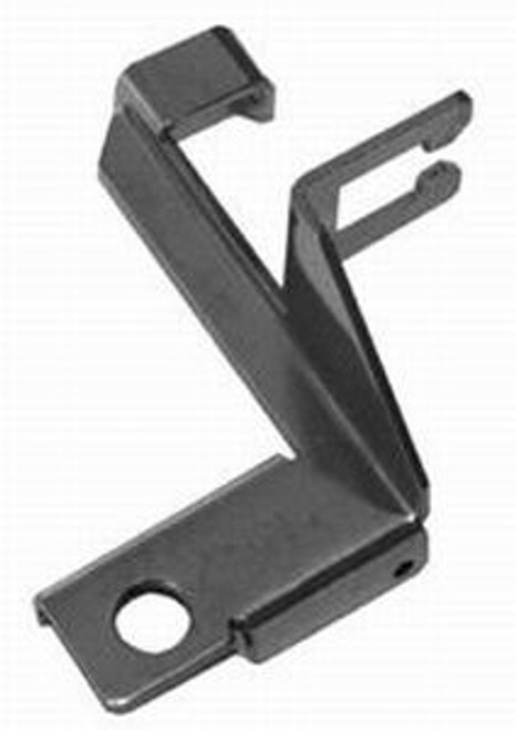 Throttle Cable Bracket - Carb Mount - Steel - Chrome - GM Cable - AFB / Carter / Holley Carburetors - Each Throttle Cable Bracket - Carb Mount - Steel - Chrome - GM Cable - AFB / Carter / Holley Carburetors - Each