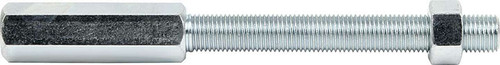Brake Pedal Rod - 3/8-24 in Thread - 4-3/4 in Long - Steel - Zinc Oxide - Each