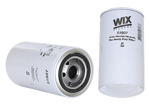 Oil Filter - Screw-On - 6.945 in Tall - 1-16 in Thread - Steel - White Paint - Various Applications - Each