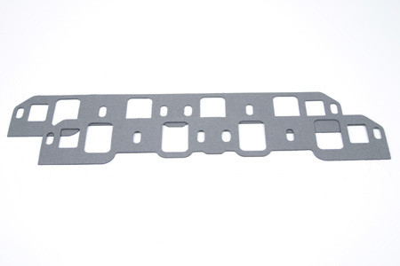 Intake Manifold Gasket - 0.062 in Thick - 1.5 x 2.24 in Rectangular Port - Composite - 18 and 15 Degree Head - Small Block Ford - Pair
