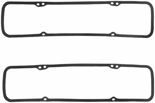 Valve Cover Gasket - 0.156 in Thick - Rubber - Small Block Chevy - Pair