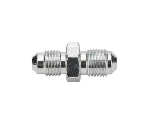 Fitting - Adapter - Straight - 3 AN Male to 10 mm x 1.00 Male Bubble Flare - Steel - Zinc Oxide - Hardline - Each