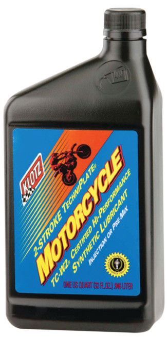 2 Stroke Oil - Motorcycle Techniplate TC-W2 - Synthetic - 1 qt - Gas - Each