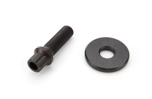 Harmonic Balancer Bolt - 5/8-18 in Thread - 2.05 in Long - 5/8 in 12 Point Head - Steel - Black Oxide - Ford - Each