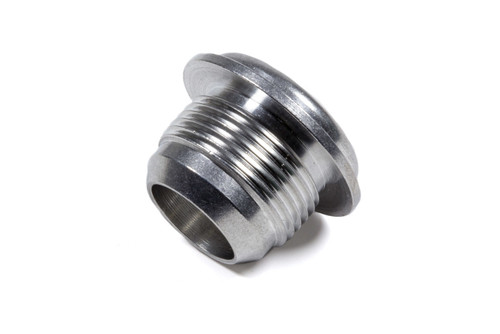 Bung - 16 AN Male - Weld-On - 1-1/2 in Step - Aluminum - Natural - Each