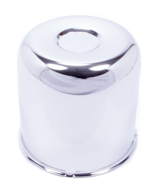 Wheel Center Cap - 4.900 in OD - 4.80 in Tall - Closed End - Steel - Chrome - Universal - Each