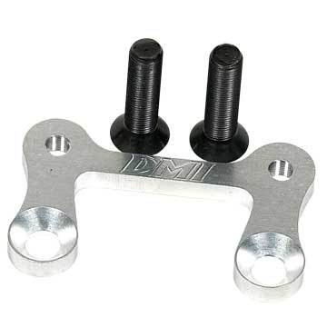 Brake Caliper Bracket - Front - Driver Side - Allen Bolts Included - Aluminum - Natural - 10-7/8 in Rotor - 3-1/4 in Lug Mount Calipers - Each