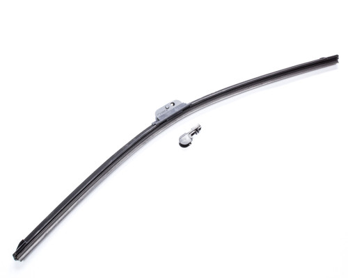 Wiper Blade - Contour - 24 in Long - Rubber / Steel - Black Powder Coat - Black - Universal - Each