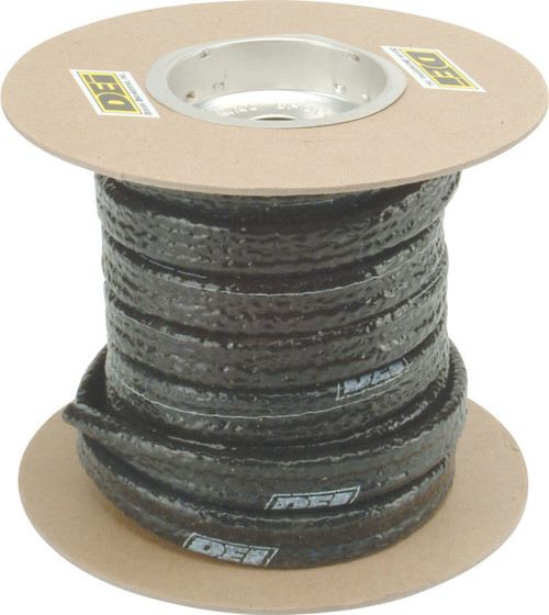 Hose and Wire Sleeve - Fire Sleeve - 3/8 in ID - 3 ft - 16 in Fire Tape Included - Silicone / Fiberglass - Black - Each Hose and Wire Sleeve - Fire Sleeve - 3/8 in ID - 3 ft - 16 in Fire Tape Included - Silicone / Fiberglass - Black - Each