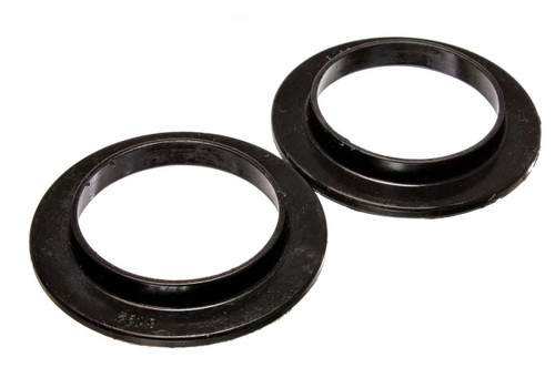 Coil Spring Bushing - Coil Spring Isolator - Hyper-Flex - Polyurethane - Black - Universal - Pair