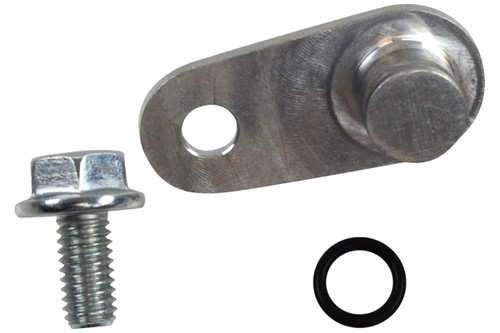 EVAP Purge Solenoid Plug - Bolt / O-Ring Included - Aluminum - Natural - Small Block Chevy - Kit