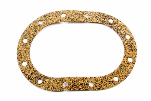Fuel Cell Fill Plate Gasket - 12-Bolt - 4.938 x 7 in Oval - Cork / Rubber - Each