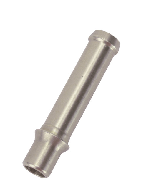 Fitting - Adapter - Straight - 3/8 in Hose Barb to 3/8 in Hose Barb - Aluminum - Natural - Each