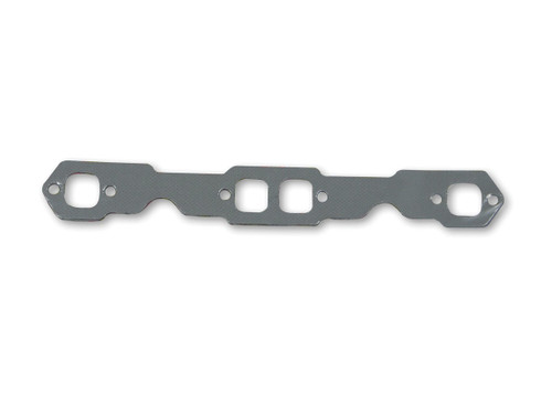 Exhaust Manifold / Header Gasket - Super Competition - 1.340 in Square Port - Steel Core Laminate - Small Block Chevy - Pair