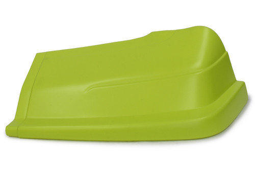 Nose - Dominator - Driver Side - Plastic - Fluorescent Yellow - Dirt Late Model - Each