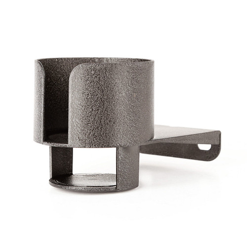 Cup Holder - Panel Mount - Single Cup - Plastic - Textured Black - Windshield - Jeep Wrangler CJ / YJ 1976-95 - Each