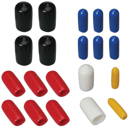 Vacuum Line Cap - Assorted Sizes - Rubber - Color Coded - Kit