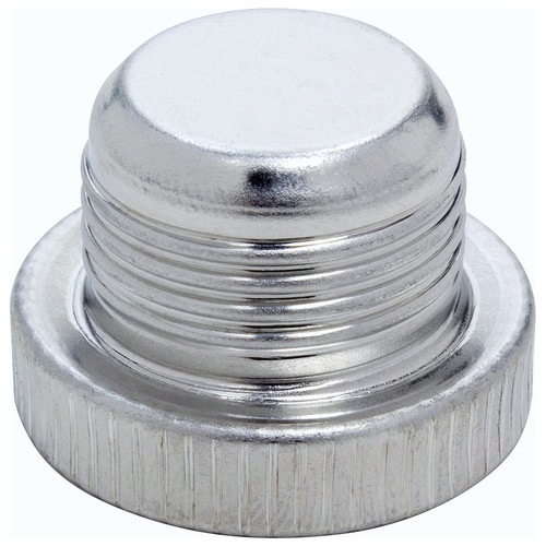 AN Dust Plug - 12 AN - Aluminum - Natural - Set of 10